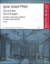 Trio in D Major, B. 445 Violin, Cello, Piano cover